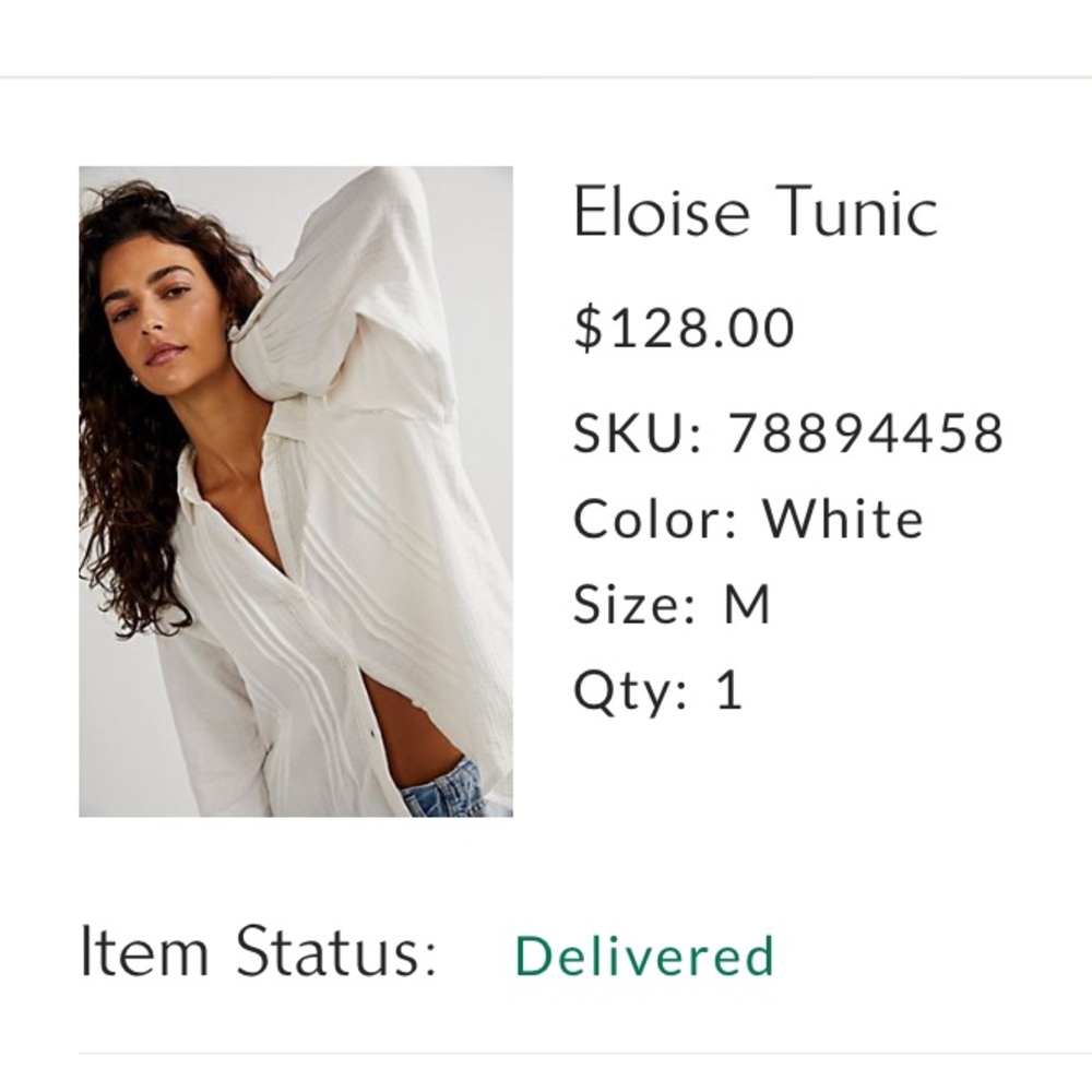 Free people Elouise tunic button down shirt - Picture 4 of 7
